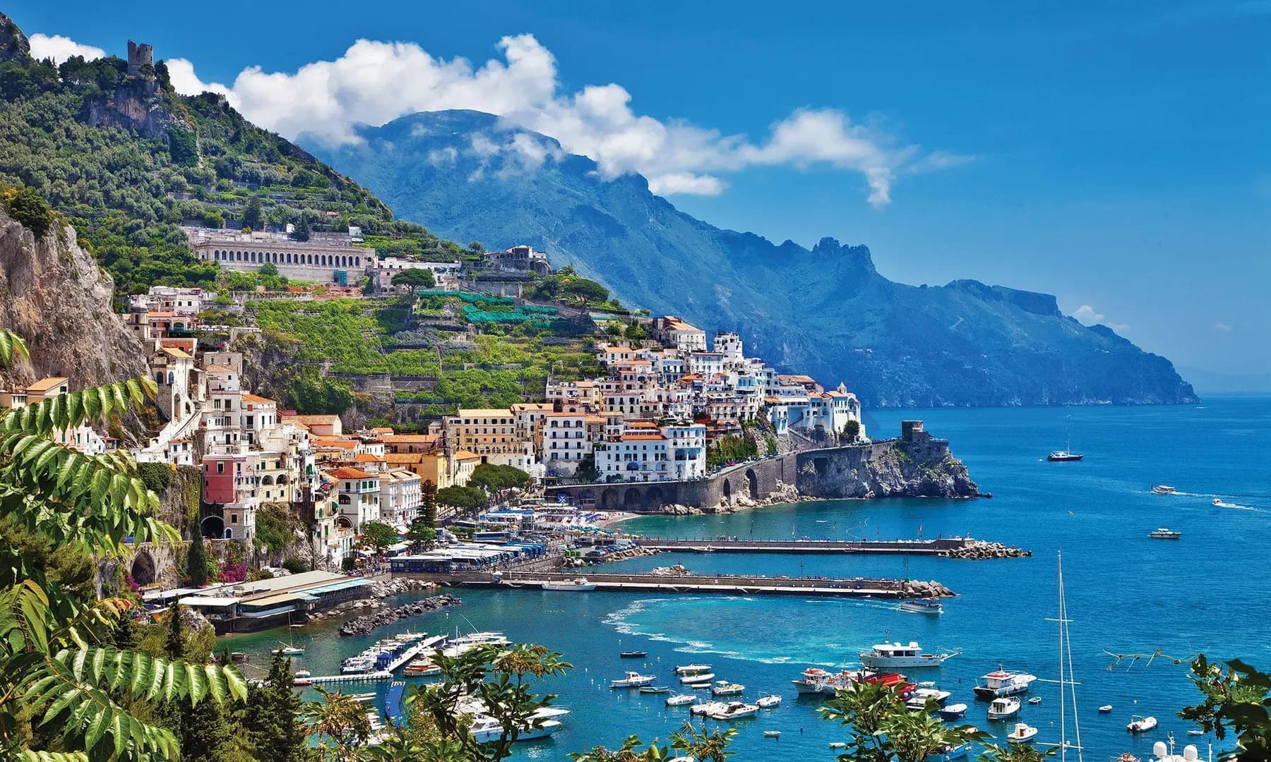 Amalfi-part és Capri, Olaszország
