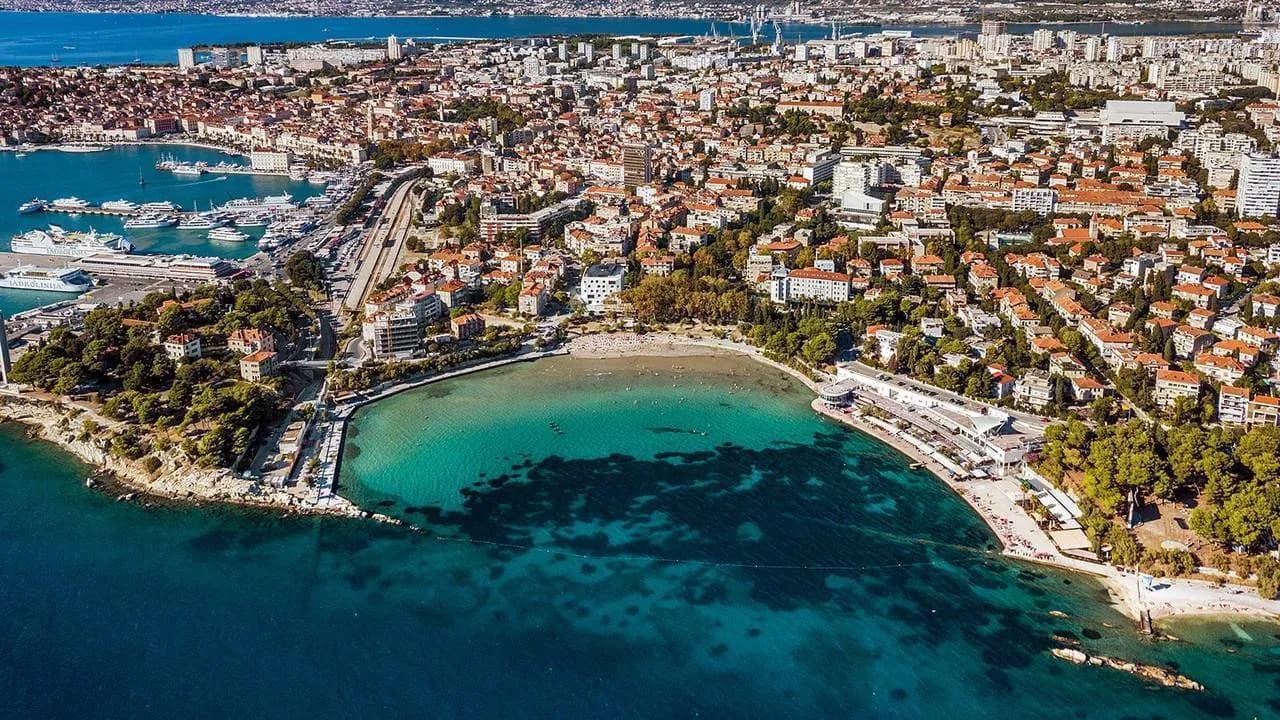 Split és Bačvice, Közép-Dalmácia