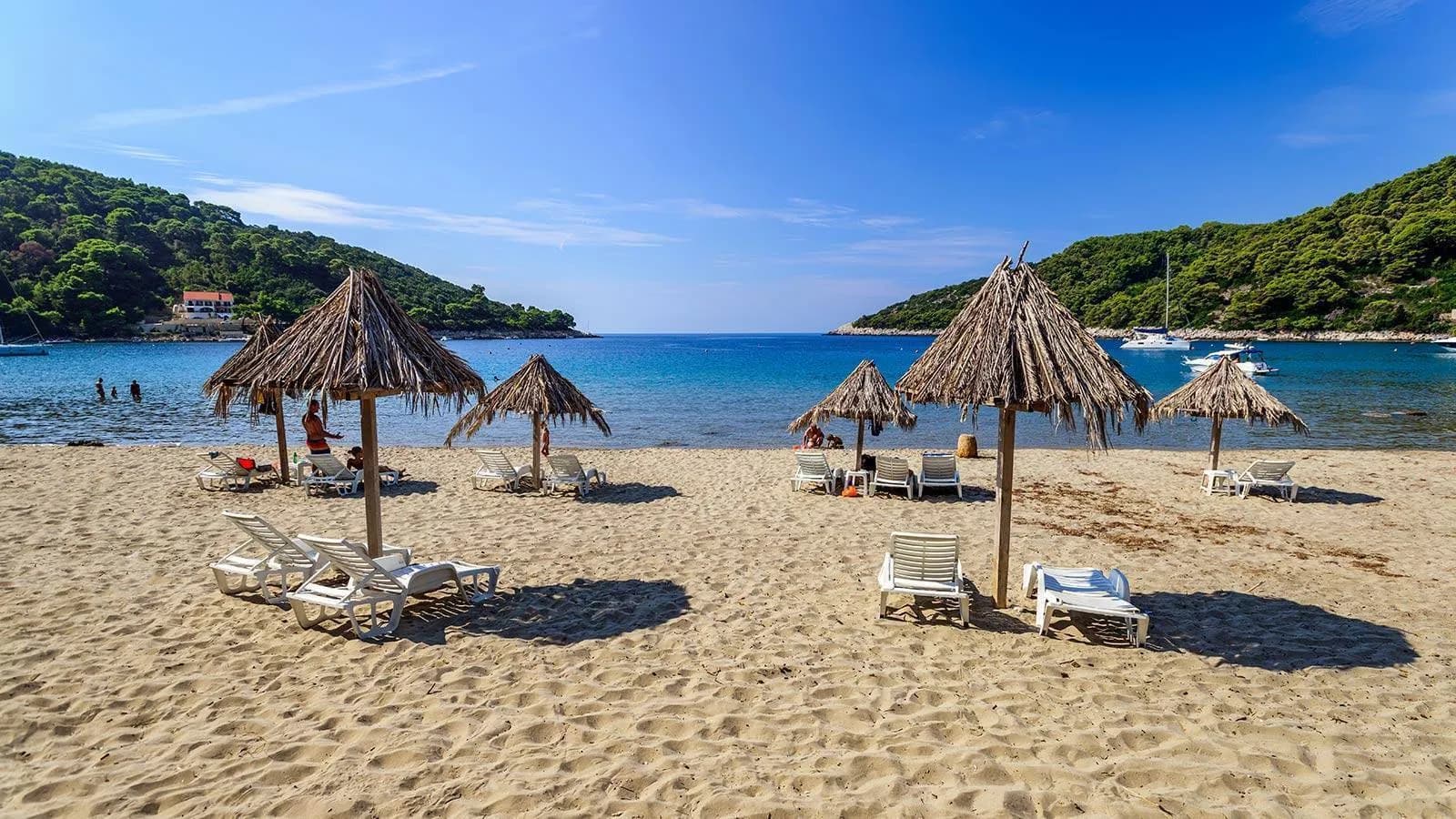 Saplunara öble Mljet szigetén